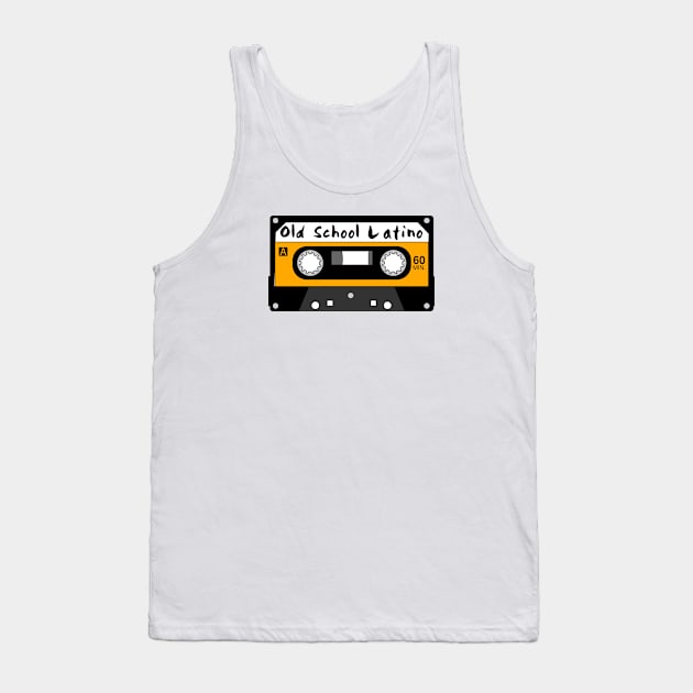 Old School Latino Tank Top by MessageOnApparel